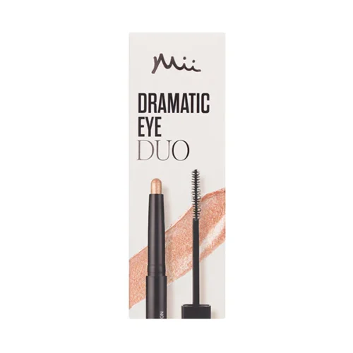 DRAMATIC EYE DUO. FOREVER EYE COLOUR CRAYON GOLDEN BLUSH/FEATURE LENGTH LOVER